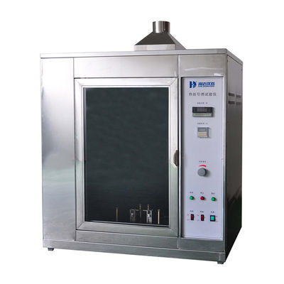 Equipamento de ensaio de laboratório Evaluação do risco de incêndio / Máquina de ensaio de ignição de fios quentes Ni80/Cr20 IEC60695-2-20