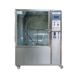 Máquina de testes da proteção do ingresso da água do laboratório IPX4 com ângulo ajustável do giro