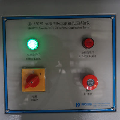 Máquina de ensaio de compressão de cartão profissional para ensaio de embalagens ISTA