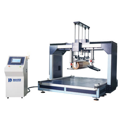 Máquina de ensaio de móveis Equipamento de ensaio de colchão integrado Controlador PLC