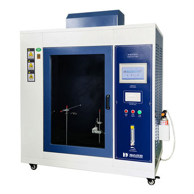 Equipamento de ensaio de combustão com tela táctil máquina de ensaio de chama com agulha