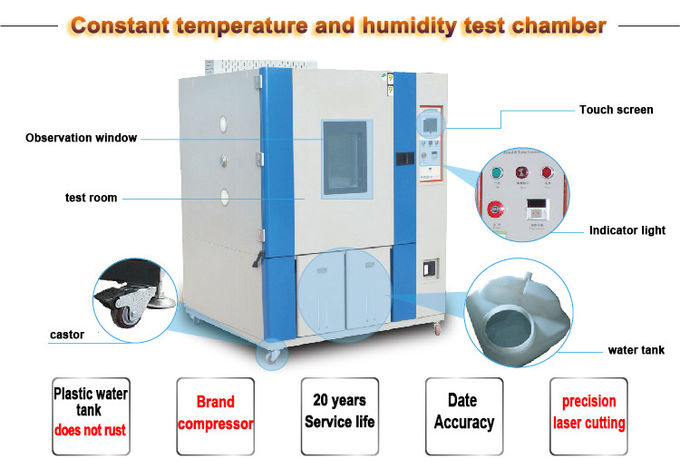 câmaras da temperatura & do teste da umidade