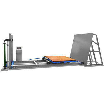 Equipamento de ensaio de embalagens ISTA para impacto inclinado com forte resistência ao impacto