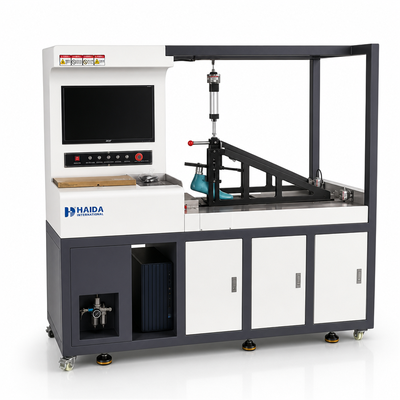Máquina de Teste de Coeficiente de Atrito de Sola de Sapato HAIDA para Teste de Resistência ao Deslizamento ISO 13287 ASTM F2913 Equipamento de Teste de Calçados