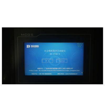 Esforços da fadiga e para vestir a máquina de testes da mobília do verificador do impacto da gota da cadeira