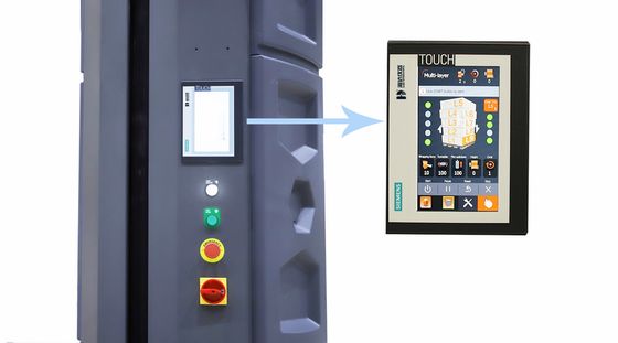 Máquina de embalagem de paletes giratórias modelo padrão tipo E