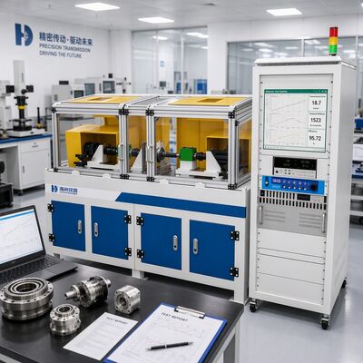 Estação de Teste de Redutor Robótico HD Máquina de Teste de Caixa de Engrenagens Planetária Harmônica Erro de Transmissão Folga Rigidez 1 Segundo de Arco