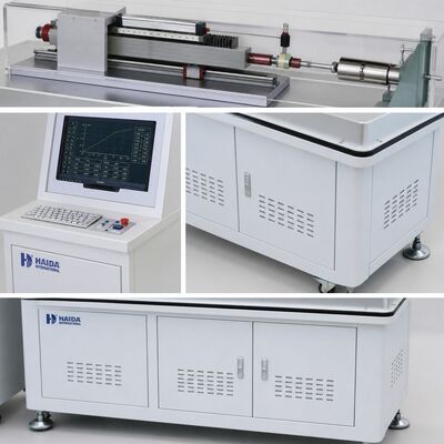Sistema de teste de módulo de articulação linear de robô Máquina de teste de atuador linear Velocidade de empurrão Reacção de posicionamento de precisão