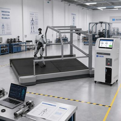 Plataforma de Teste em Larga Escala para Robôs Humanoides, Correia, Carga de 230kg, 40km/h, Equipamento de Teste de Fadiga de Resistência em Inclinação Bidirecional