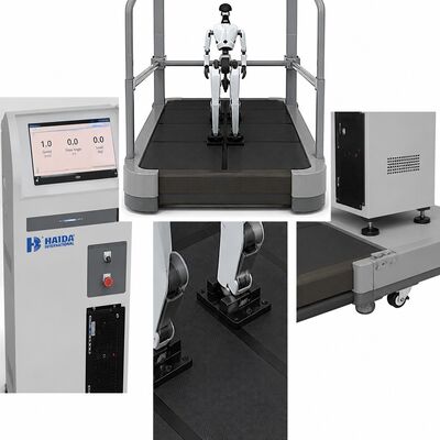 Plataforma de Teste em Larga Escala para Robôs Humanoides, Correia, Carga de 230kg, 40km/h, Equipamento de Teste de Fadiga de Resistência em Inclinação Bidirecional
