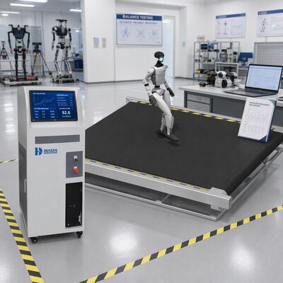 Estação de Teste de Equilíbrio de Robô Humanoide Plataforma de Movimento de 6 DOF Equipamento de Teste de Estabilidade de Robô Bípede Análise ZMP COP