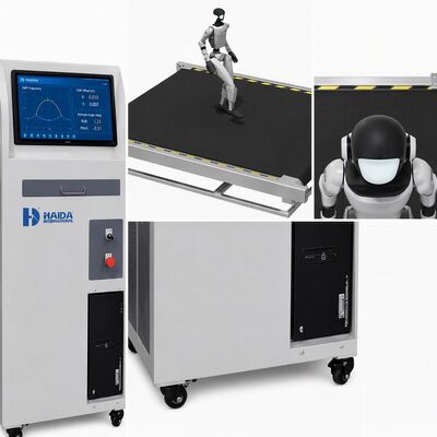 Estação de Teste de Equilíbrio de Robô Humanoide Plataforma de Movimento de 6 DOF Equipamento de Teste de Estabilidade de Robô Bípede Análise ZMP COP