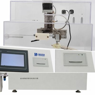 Testador de Desempenho de Moagem de Instrumentos Rotativos Odontológicos Máquina de Teste de Desgaste de Ponta de Broca Teste de Eficiência de Corte para Controle de Qualidade de Peça de Mão