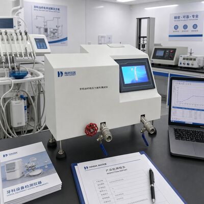 Testador de Perda de Pressão para Unidade de Tratamento Odontológico, Máquina de Teste de Decaimento de Pressão Negativa com Resolução de 0,01 kpa, Equipamento Odontológico