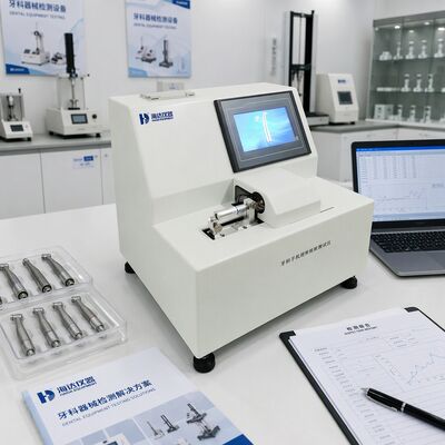 Máquina de medição de torque para equipamento de teste de QC de turbina dentária com alta precisão 0,0005 Nm