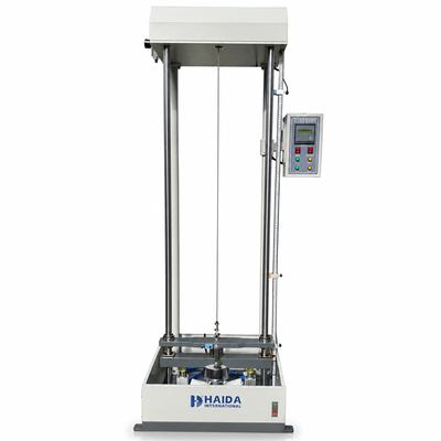 Máquina de Teste de Resistência ao Impacto de Biqueira para Calçados de Segurança HAIDA Safety Footwear Impact Tester EN ANSI Standard Shoe Testing Equipment