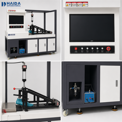HAIDA Slip Resistance Tester Shoe Sole Friction Coefficient Testing Machine ISO 13287 ASTM F2913 Shoe Testing Equipment
