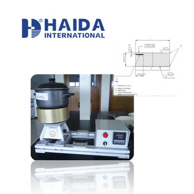 Verificador de alumínio do Kitchenware do bloco com espécimes do teste de Heater And Thermostat Aluminum Block