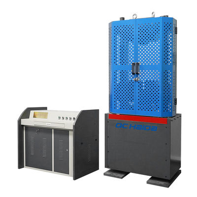 Máquina de teste elástica hidráulica do laboratório universal do controle de computador do equipamento de teste da força